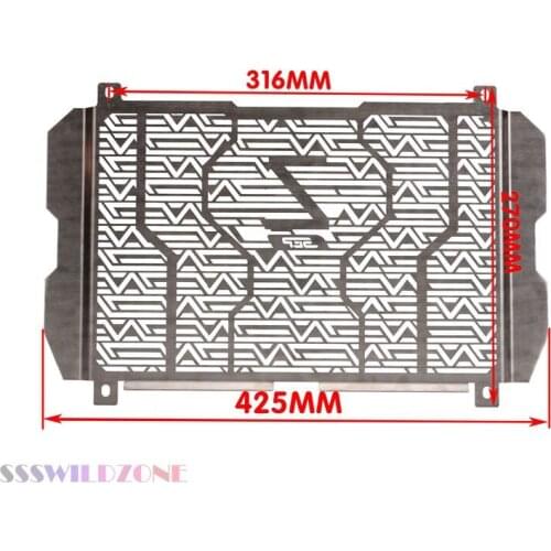 Suitable for Kawasaki Z900 stainless steel water tank protection mesh motorcycle water tank protection mesh water tank