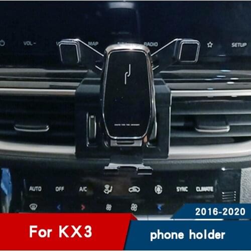 Car phone stand for kia kx3 2020 accesorios kx3 2019 air vent Mobile phone stand Navigation bracket