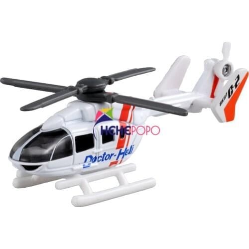 Takara Tomy Tomica No.97 801139 Doctor Heli 1:167 Miniature Helicopter Metal Model Kit Diecast Baby Toys Airplane Bauble Gift