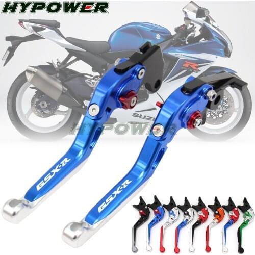 Brake Clutch Lever For SUZUKI GSXR 600/750 GSXR600 GSXR750 06-10, GSXR1000 05-06 Motorcycle Adjustable Folding Extendable