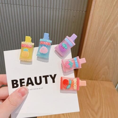Women Girls Sweet Chic Candy Shape Hair Clips Hairpins Fashion Korean Style Kawai Hair Accessories Hairgrips Barrettes Headwear