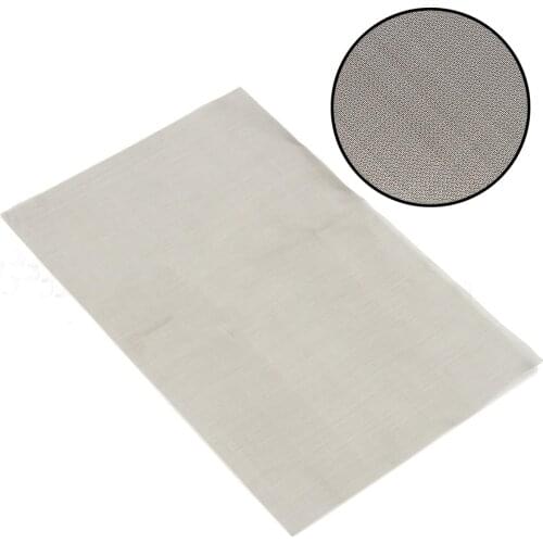 1pc New 30cm*20cm 180/300/325/400 Mesh Stainless Steel Woven Wire Sheet Filter