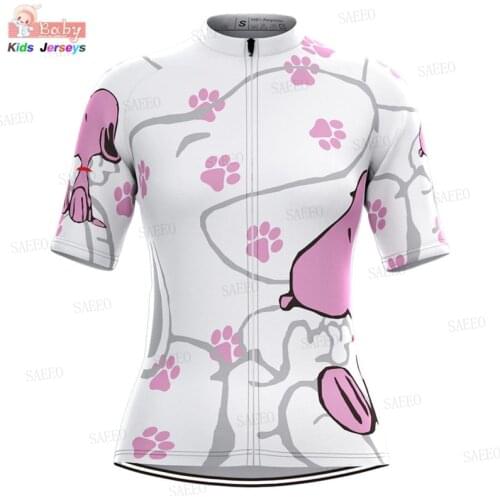 2021 Girl Bicycle Clothing Children Short Sleeve Bike Cycling Clothes Kids Outdoor Sports Cycling Clothing MTB Ropa Ciclismo