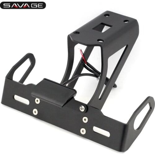 Tail Tidy Fender Eliminator For KAWASAKI KLE 650 VERSYS 2015-2020/ KLZ 1000 2017-2018 Motorcycle CNC License Plate Holder LED