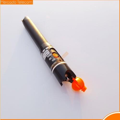 AUA-10mW Visual Fault Locator Fiber Optic Cable Tester 10mw Red Laser Light 10-12KM Pen Type Visual Fault Locator Free Shipping