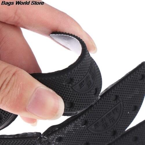 HOT! 14/20/30Pairs DIY Shoe Repair Pads Polyrethane and Rubber Material Rubber Heel Savers Toe Plates Taps