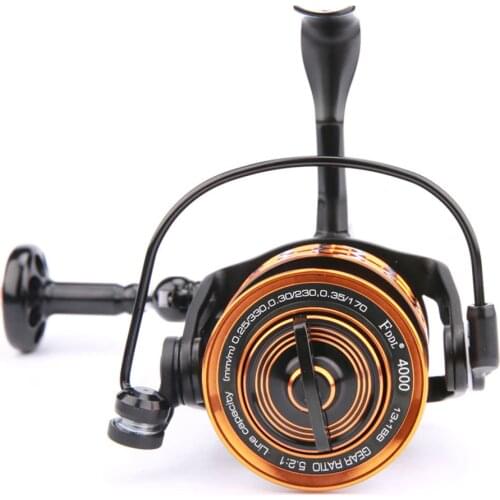 Hercules Fishing Reel 13+1 BB 5.2:1 Aluminum Alloy Surf Casting Reel Long Shot Sea Fishing Reels Cast Wheel Spinning Fish Reel