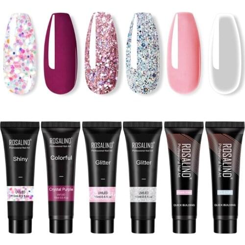 Builder UV Gel Quick Building Nail Art Tips Finger Nails Extension Manicure Decoration Tool15ml