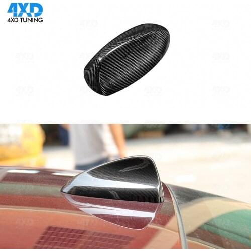 Carbon Antenna Cover For Alfa Romeo Giulia Roof Shark Fin Antenna cover Trim 2015 2016 2017 2018 2019 styling 4-Doors Sedan