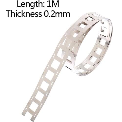 0.2mm Thickness Pure Nickel Strip Nickel Tap Welding Tape 2P Spot Nickel Belt