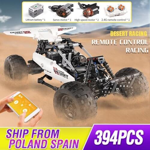 MOULD KING Technical RC Off-Road Racing Car Buggy MOC Building Blocks APP Programming Remote Control Vehicle Truck Bricks Toys