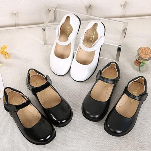 2020 New Christmas Girls Shoes Leather Shoes Fashion Childrens Shoes Halloween Girls Princess Shoes Party Shoes Size 26-41