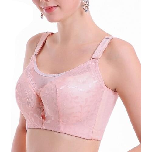 New Arrival Underwear women bras female thin sexy plus size 110 48EF full cup bra push up adjustable cup big bra