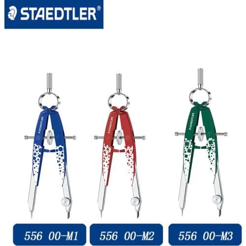 One peice STAEDTLER 556 00-M high precision compasses for engineering drawing compasses stationery office working