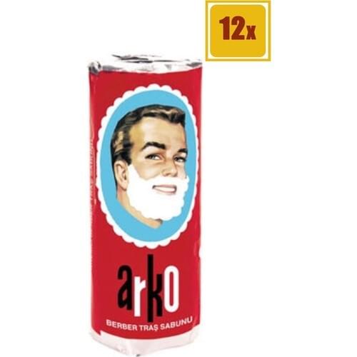 Arko Barber Shaving Soap 75 g 12'li Set