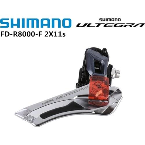 Shimano Ultegra R8000 6800 FD-R8000 2x11 Speed Bike Bicycle Front Derailleur Brazed-On / Clamp 31.8mm 34.9mm