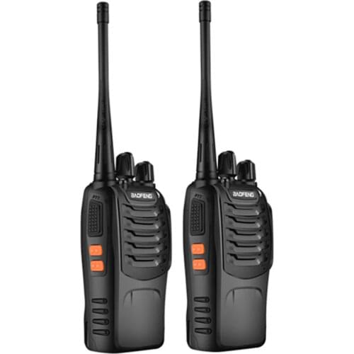 Baofeng BF-888S Walkie Talkie 16 Channels UHF 400-470MHz BaoFeng 888S Two Way Ham Radio Portable Transceiver Built in LED Torch