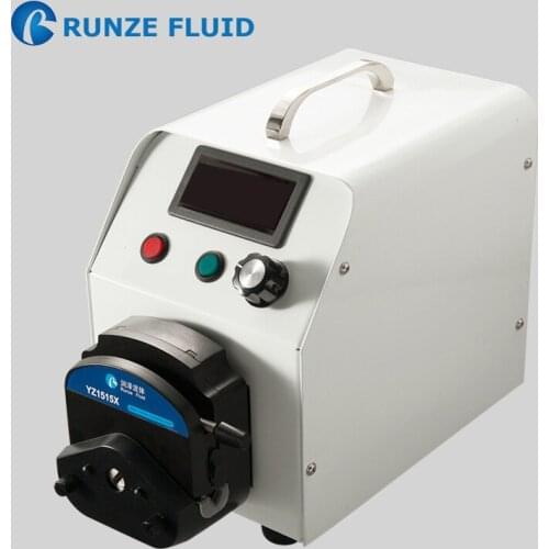 Flow Rate Adjustable Sodium Hypochlorite Peristaltic Pump 1 l min Dosing