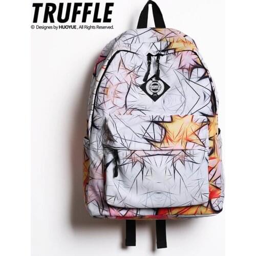 TRUFFLE Student backpack for teenager 2020 back to school Womens backpack men fashion Travelling bag school bags For Boys Girls