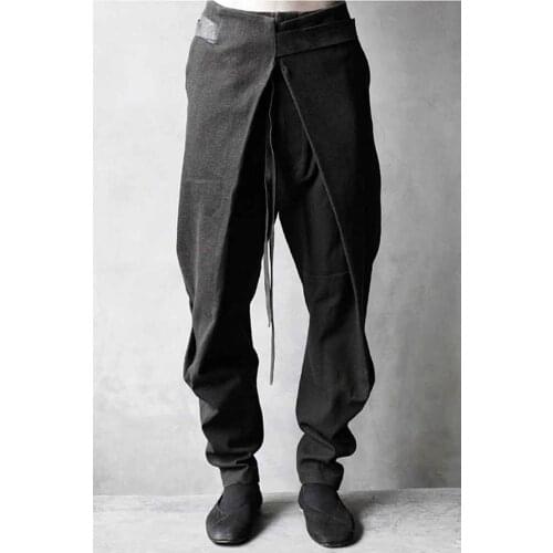 YUTU&MM self-made Made Cotton Thai Fisherman pants loosefitting men & women - Khadi pants - Boho Hippie Style Fisher Man Pants