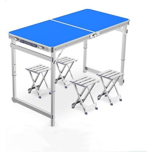 Outdoor folding portable camping chair household simple small 1.8m mesas plegables madera patio furniture