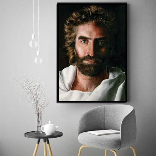 Modern Religious Wall Art Poster HD Print Jesus Canvas Painting Living Room Home Decoration