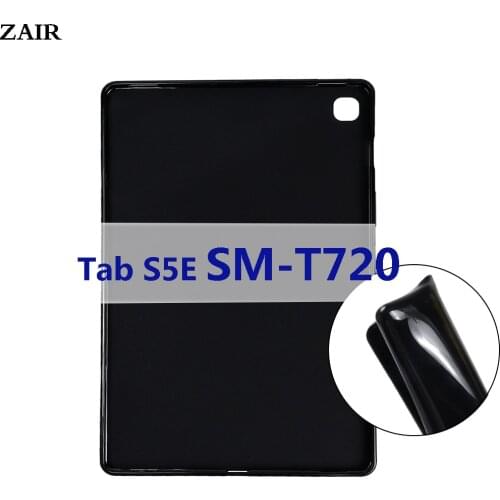Tab s5e 10.5' 'Case For Samsung Galaxy S5e 10.5 SM-T720 SM-T725 Bendable Soft Silicone TPU Protective Shockproof Tablet Cover