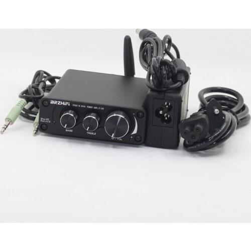 TPA3116 Mini Amplifier Power Supply 50W*2 Hi-Fi Digital Amplify Bluetooth 5.0 Stereo 19V 3.4A AUX3.5 DC12-24V