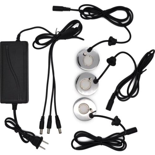 Mist Maker Fogger Ultrasonic Humidifier 3Pcs Atomizing Heads Water Fountain Pond Fog Atomizer Air Humidifier US Plug