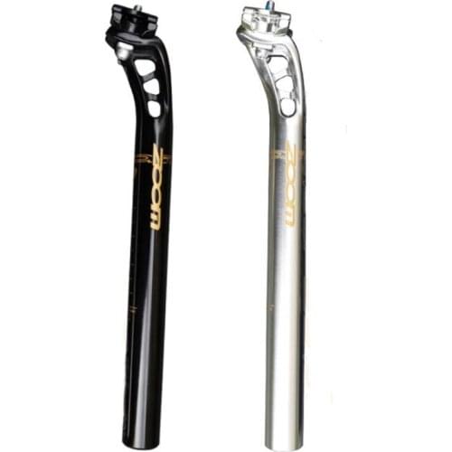 ZOOM Bicycle Seat Tube Mountain Seat Post 3 Hole Hollow Seat Post Tube Aluminum Alloy Post Seat Tube 27.2mm Bicycle Parts