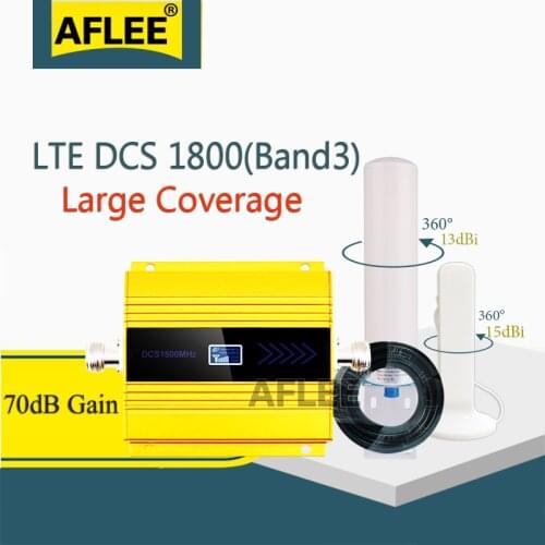 High Gain!! LTE1800mhz 4G Network Moblie Signal Booster GSM 1800 2g 4g Signal Repeater DCS LTE 1800 Cellphone Cellular Amplifier