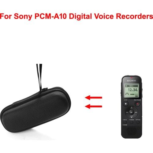 Protective Pouch Bag Carry Case For Sony PCM-A10 Digital Voice Recorders Portable Travel Case Storage Bag