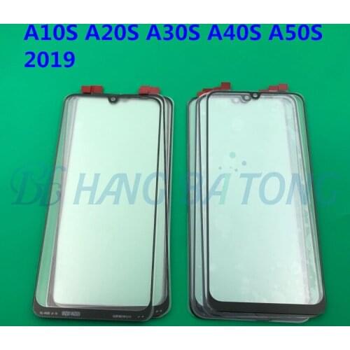 10pcs Original LCD For SAMSUNG Galaxy A10S A20S A30S A40S A50S 2019 Front Outer Glass Lens Touch Panel Cover