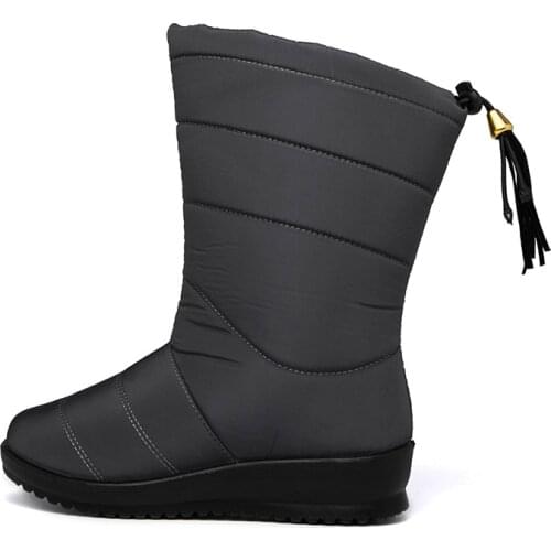 Winter Boots Women Winter Shoes Soft Casual Snow Boots Wedges Warm Fur Female Boots Shoes Woman Footwear Chaussures 35-44 size