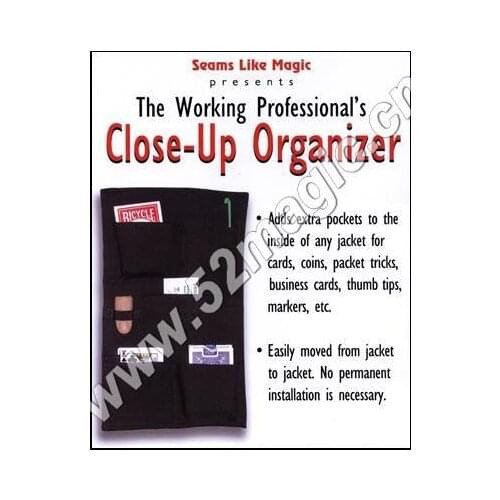 Free Shipping Close Up Organizer - Magic Tricks,Accessories,Stage Magic Props,Close Up,Gimmick,Mentalism,Magia Toys Classic