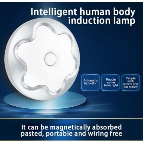 Wireless LED Night Light Sensor Lighting Mini Battery-Powered Wall Lights For Kids Bedroom Living Room Hallway Lights Lighting