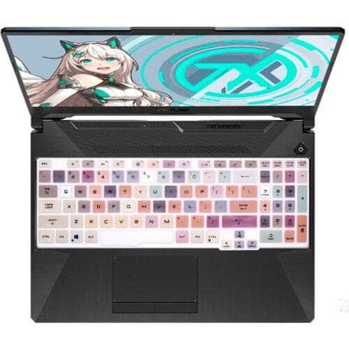 HRH Painted design 15.6 inch laptop Keyboard Cover skin For ASUS ROG STRIX G15 G512 G512LU G512LI G512LV G512LW G512 LU LI LV LW