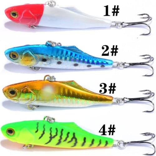 3D Eyes Anti-Corrosion Freshwater Fishing Lure Hard Bait Artificial VIB Wobblers 7cm/24g High Quality Plastic Fishing Bait
