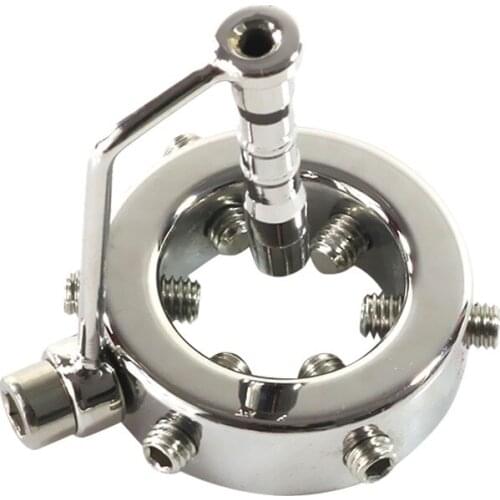 Stainless steel urethral sound with adjustable Scrotum ring ball stretcher metal penis cock ring male chastity device sey toys
