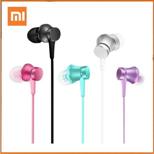 Xiaomi Piston 3 Earphone Mi Fresh 3.5mm In-Ear Earphone With Mic For Mi Note 10 CC9 X2 F2 Pro Redmi 8A 9C Note 8 8T 9 Pro Max 9S