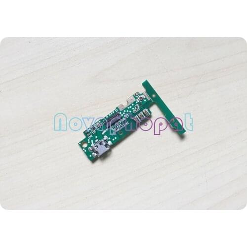 Novaphopat Charger Port For Doogee T6 USB Dock Charging Port Data Transfer Connect Connector with Microphone Flex Cable Board
