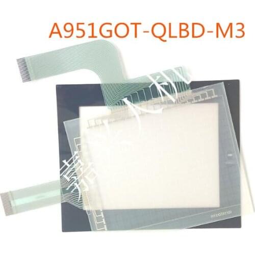 Touch panel for A951GOT-QLBD-M3 A951GOT-LBD HMI with Protective Film digitized 365 days Warranty for screen glass