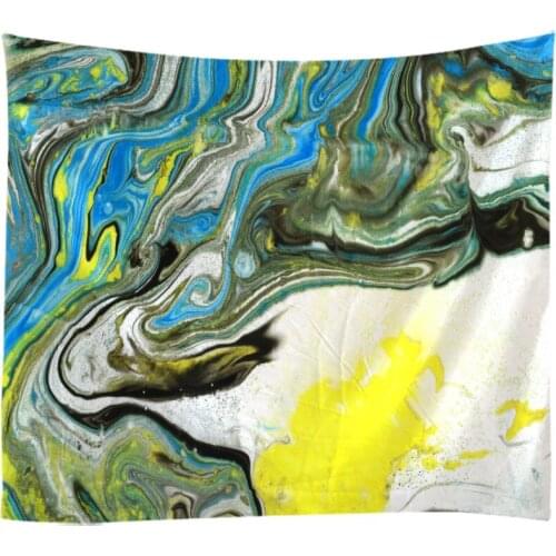 Creative 3D Printing Marbleization Apply Marbling Veined Marble Tapestry Wall Hanging Bed Spread Beach Towel Table Cloth YogaMat