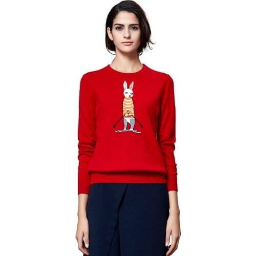 Women Sale O-neck Flat Knitted Standard Pullover Full 2017 New Arrival Fashion Women Cashmere Sweater Free Shipping