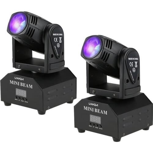 11/13 Channels Party Disco Light Lamp LED Stage Effect Lamp 50W Moving Head Auto Running RGBW Color Beam Light for Disco KTV