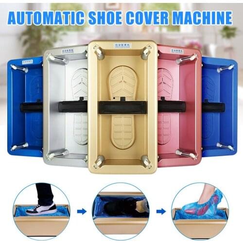 Automatic Shoe Cover Dispenser Disposable Shoe Covers Machine for Home Office ASD88