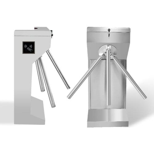 Good performance biometric identification automatic tripod turnstile with RFID card reader
