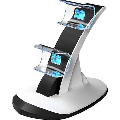 For PS5 Aircraft Game Controller Dual Seat Charging PS5 Bluetooth Controller Dual Seat Charging PS5 Wireless Controller Charger