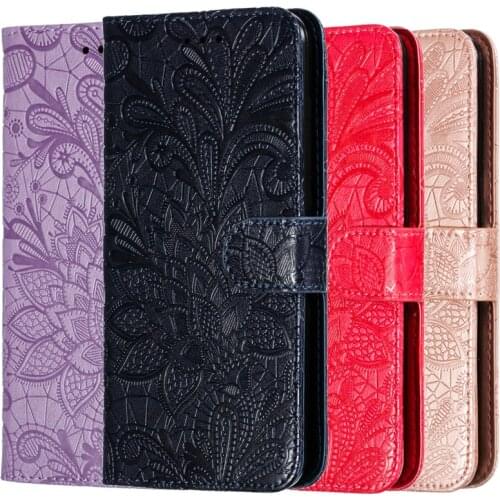 3D Lace Leather Wallet Case For Huawei Honor 9A 8A 8S 8X 8C 30S 20 30 Pro 10i 10 Lite P20 P30 P40 Plus Y7 Y5 Y6 2019 Flip Cover