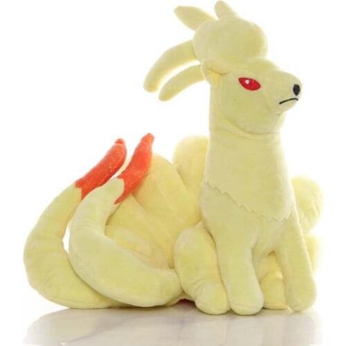 Big Size 32cm TAKARA TOMY Pokemon Ninetales Plush Toys Soft Stuffed Animals Toy Doll Birthday Gifts for Children Kids